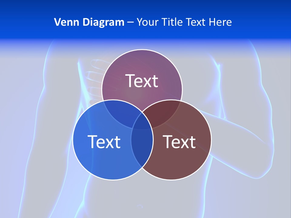 Businessman Human Heart Attack PowerPoint Template