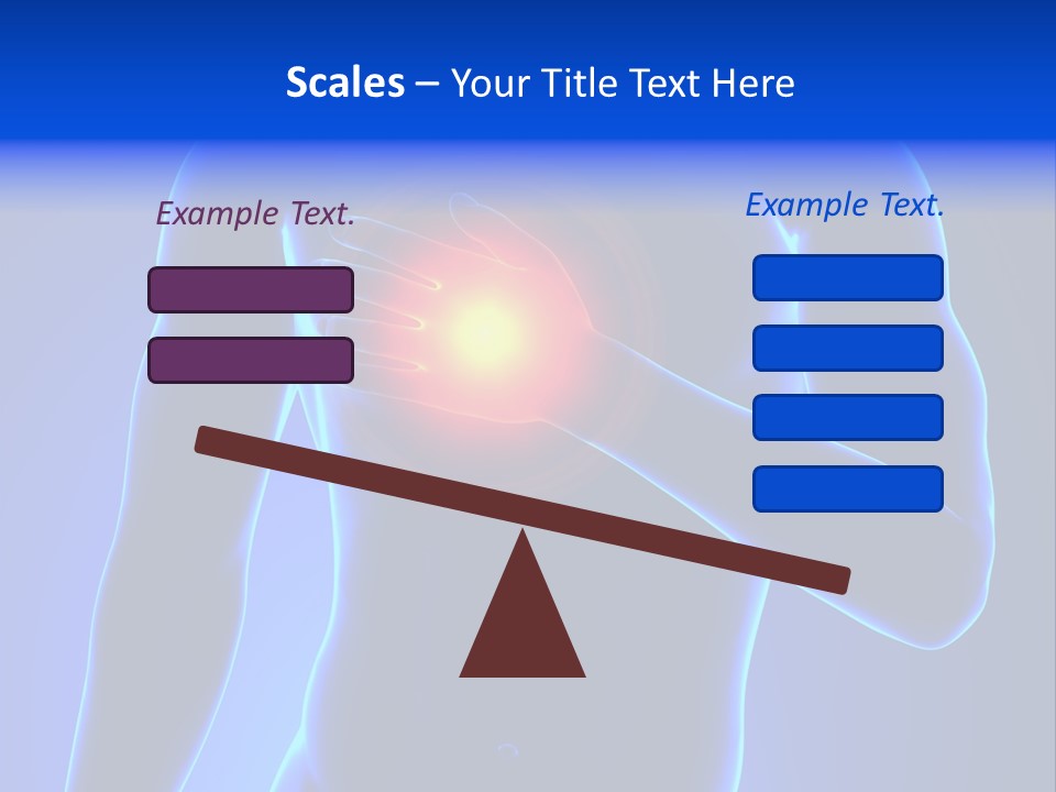 Businessman Human Heart Attack PowerPoint Template