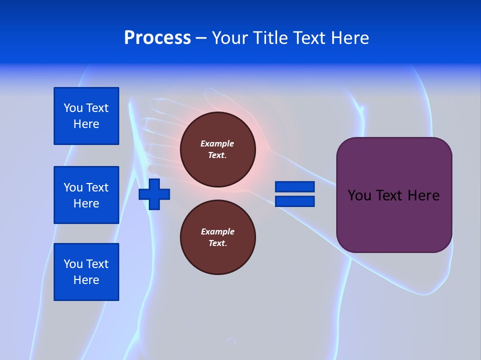 Businessman Human Heart Attack PowerPoint Template