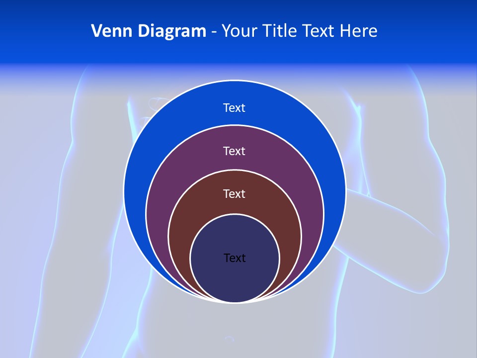 Businessman Human Heart Attack PowerPoint Template