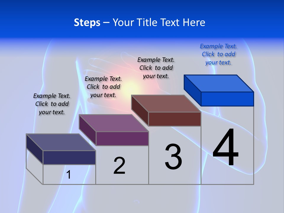 Businessman Human Heart Attack PowerPoint Template