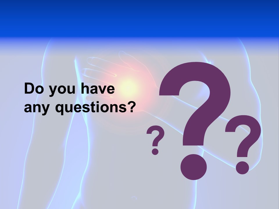 Businessman Human Heart Attack PowerPoint Template