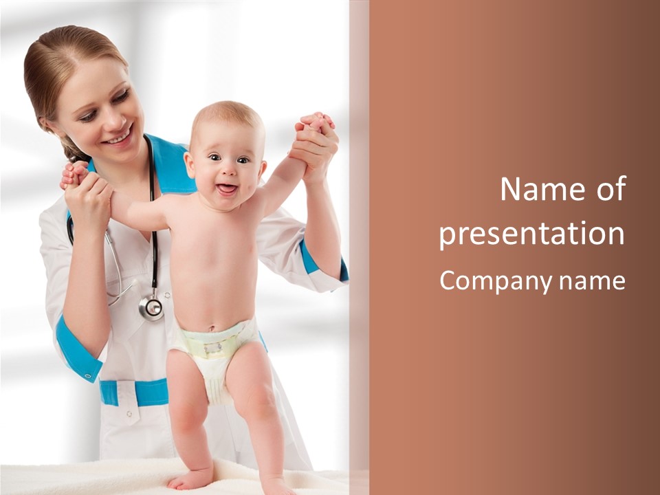 People Kid Professional PowerPoint Template