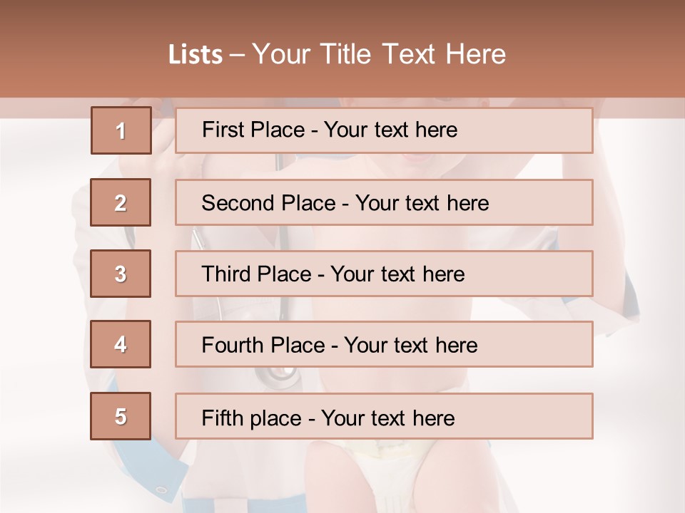People Kid Professional PowerPoint Template
