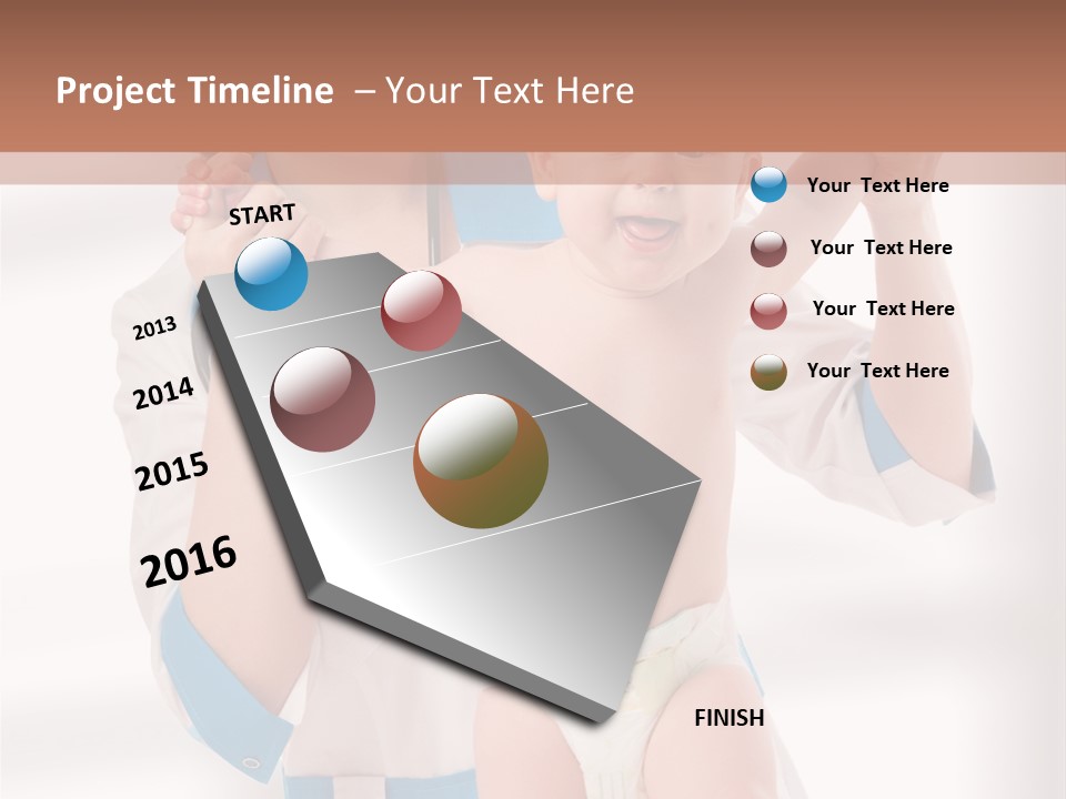 People Kid Professional PowerPoint Template