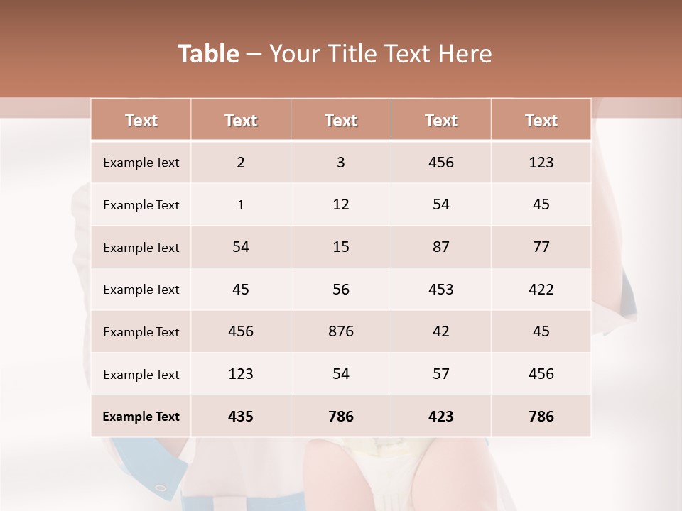 People Kid Professional PowerPoint Template