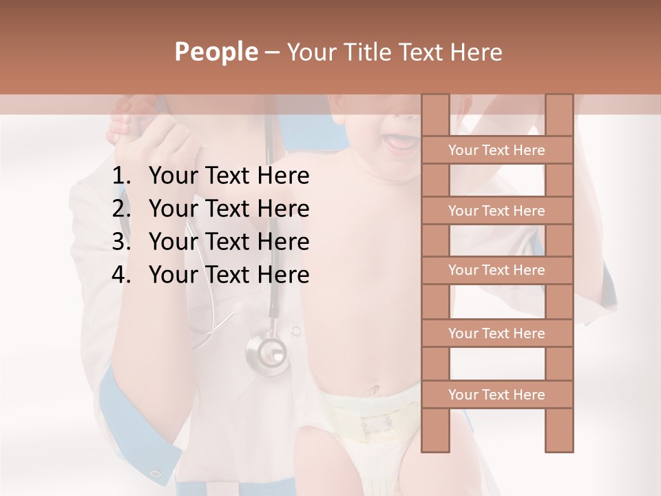 People Kid Professional PowerPoint Template