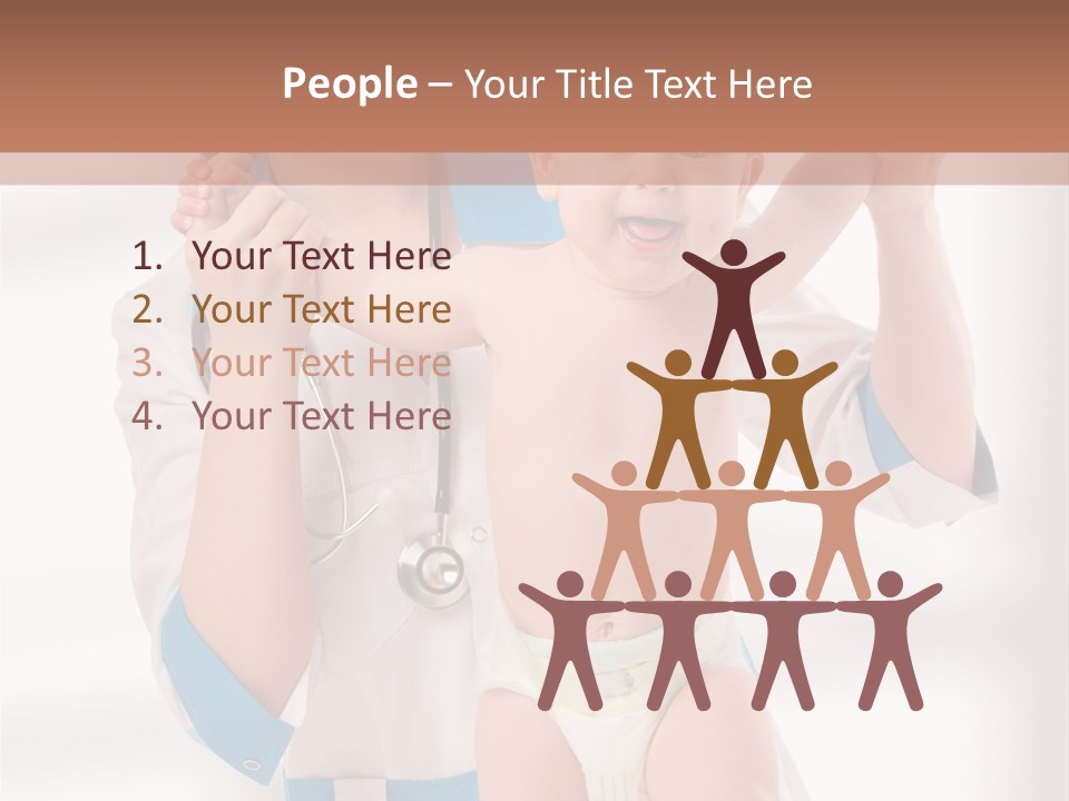 People Kid Professional PowerPoint Template