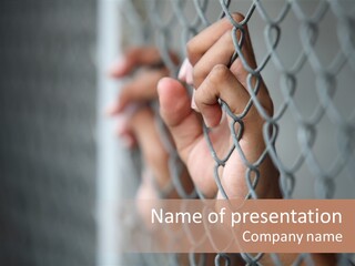 Fear Law Shadow PowerPoint Template