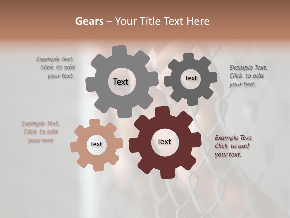 Fear Law Shadow PowerPoint Template