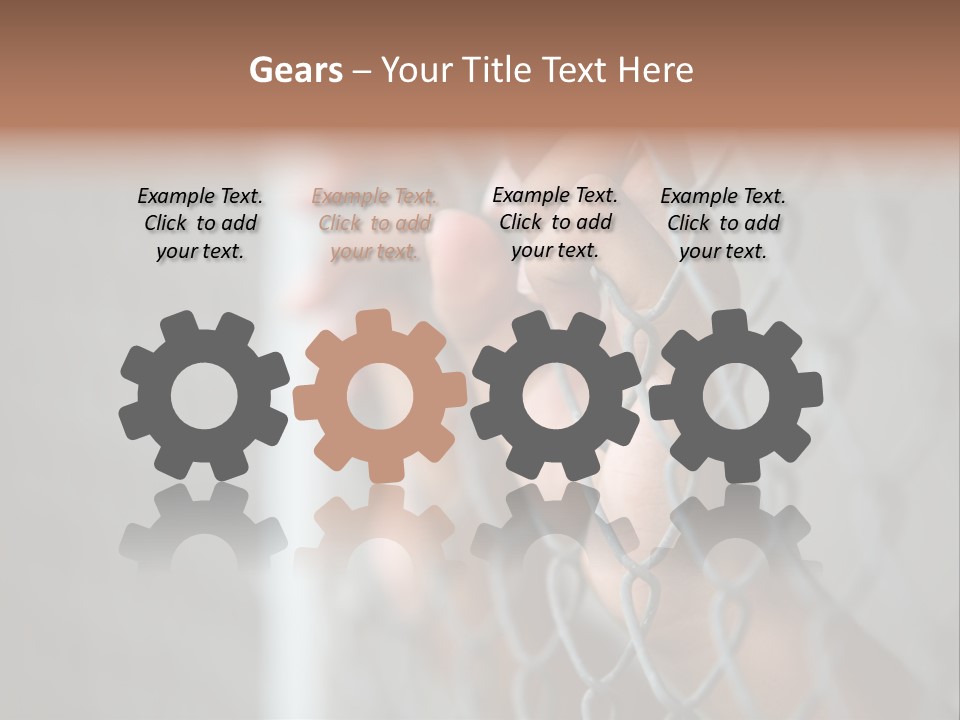 Fear Law Shadow PowerPoint Template