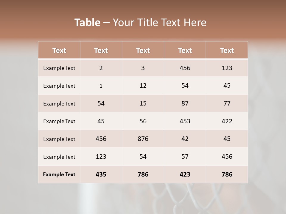 Fear Law Shadow PowerPoint Template