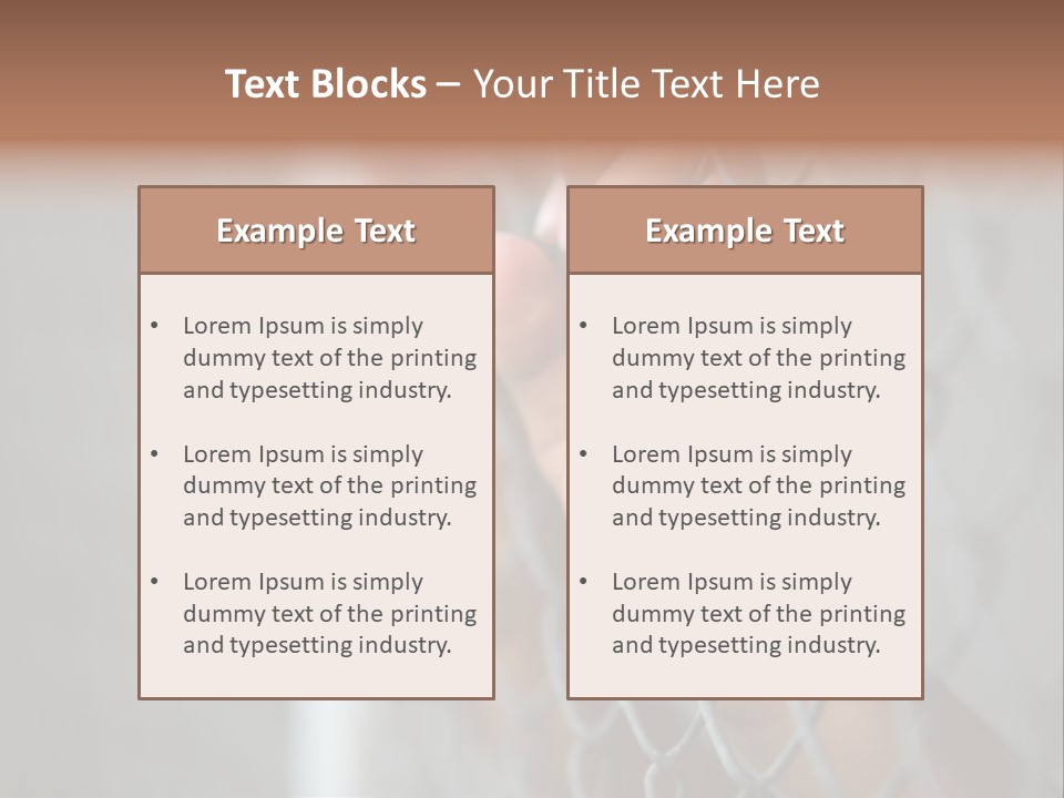 Fear Law Shadow PowerPoint Template