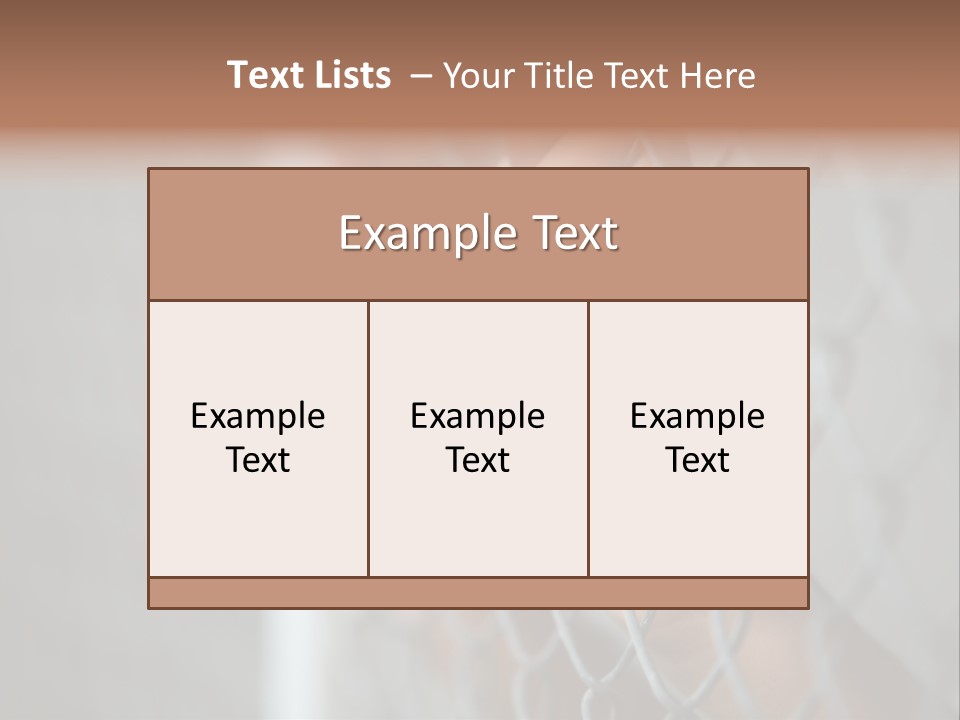 Fear Law Shadow PowerPoint Template