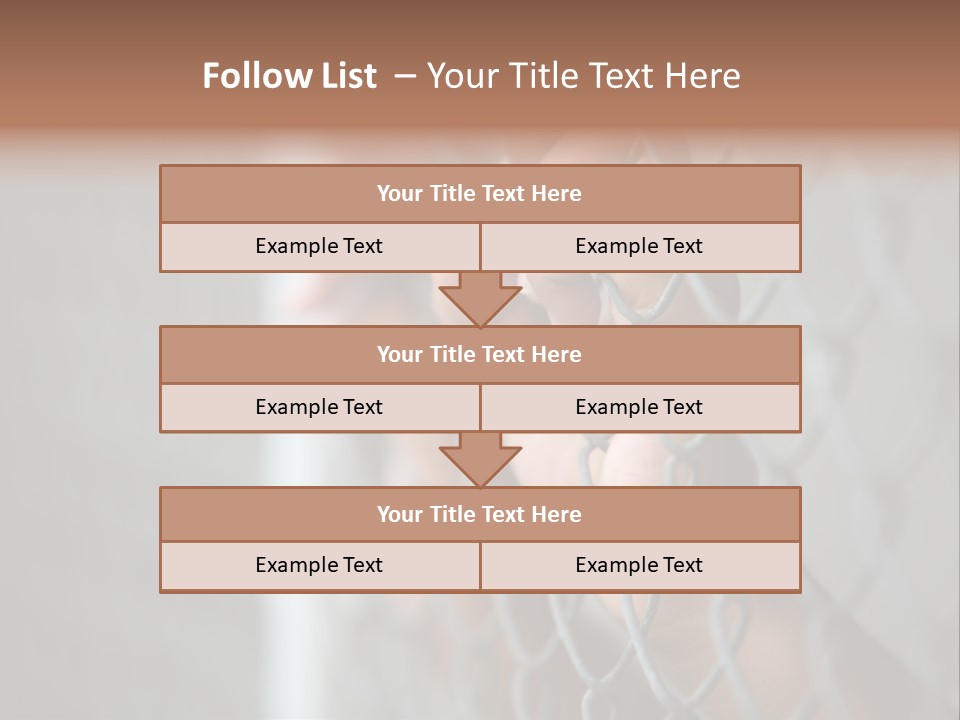 Fear Law Shadow PowerPoint Template