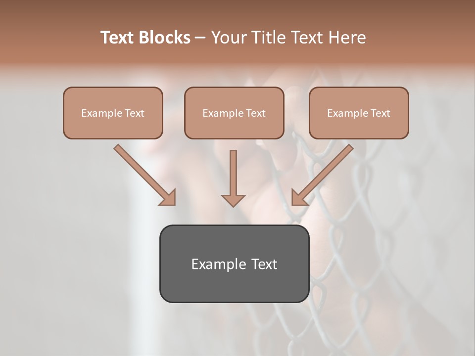 Fear Law Shadow PowerPoint Template