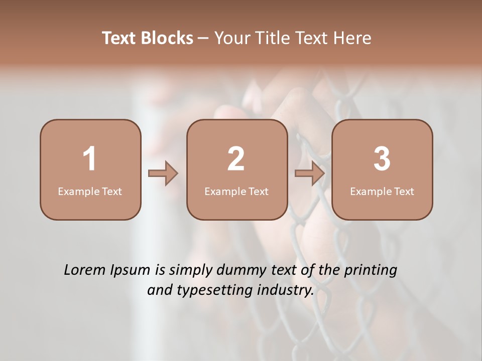 Fear Law Shadow PowerPoint Template