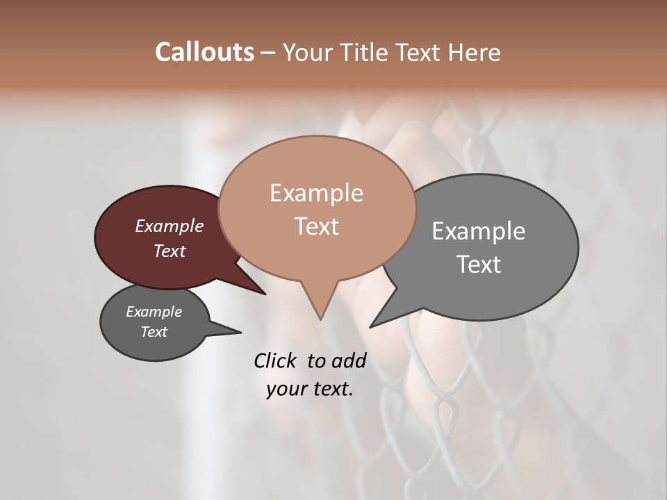 Fear Law Shadow PowerPoint Template