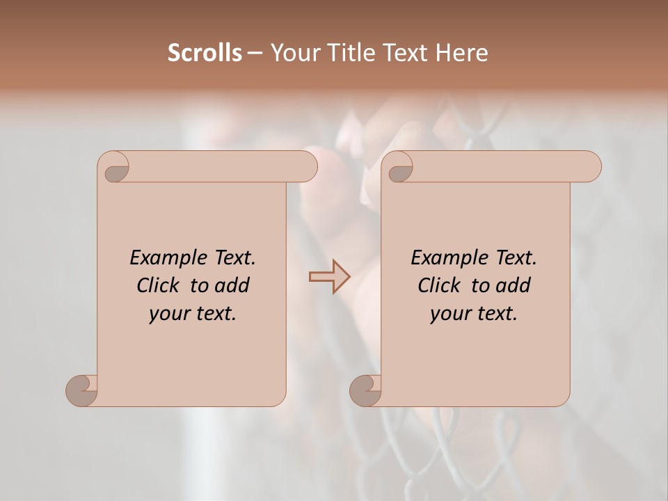 Fear Law Shadow PowerPoint Template