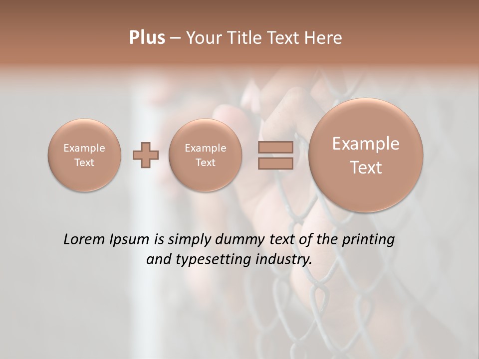 Fear Law Shadow PowerPoint Template