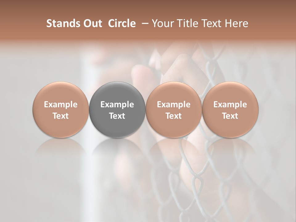 Fear Law Shadow PowerPoint Template