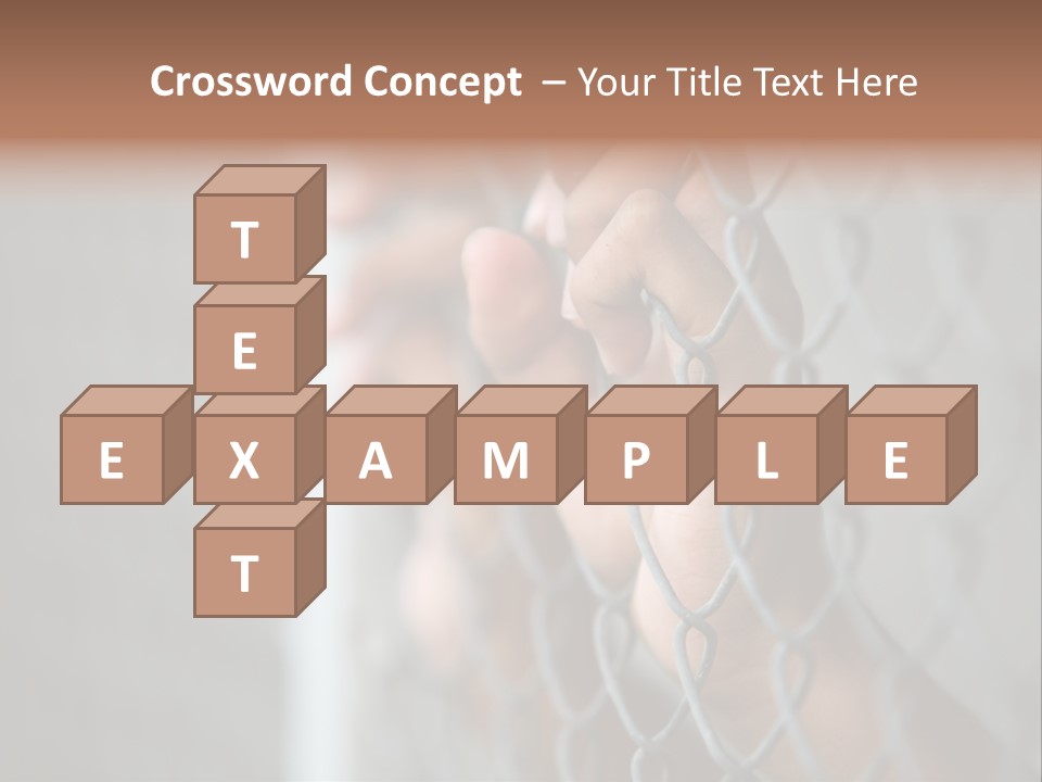 Fear Law Shadow PowerPoint Template