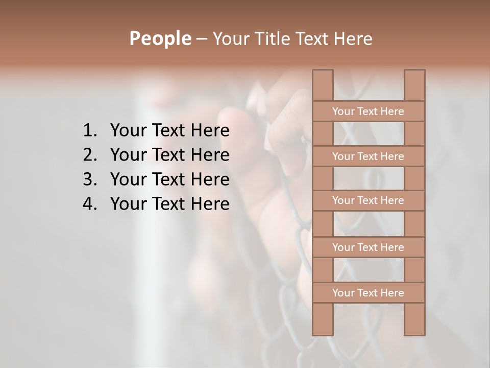 Fear Law Shadow PowerPoint Template