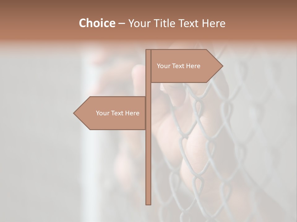 Fear Law Shadow PowerPoint Template