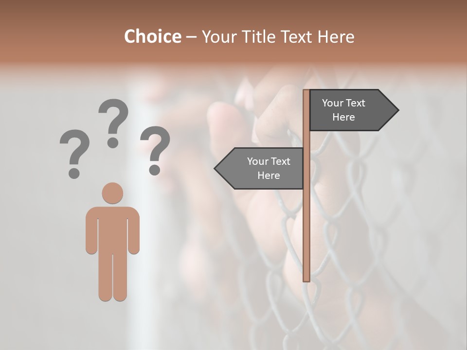 Fear Law Shadow PowerPoint Template
