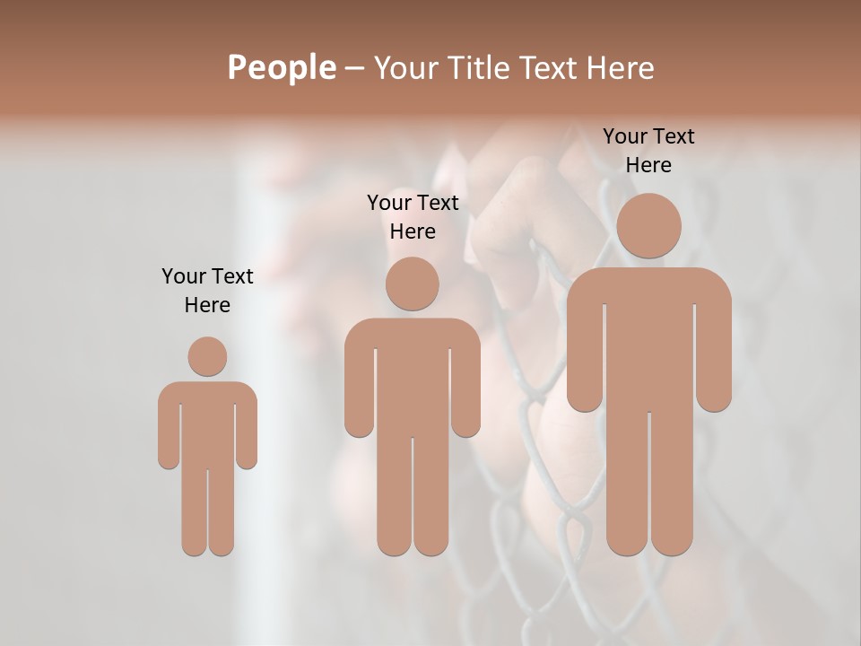 Fear Law Shadow PowerPoint Template