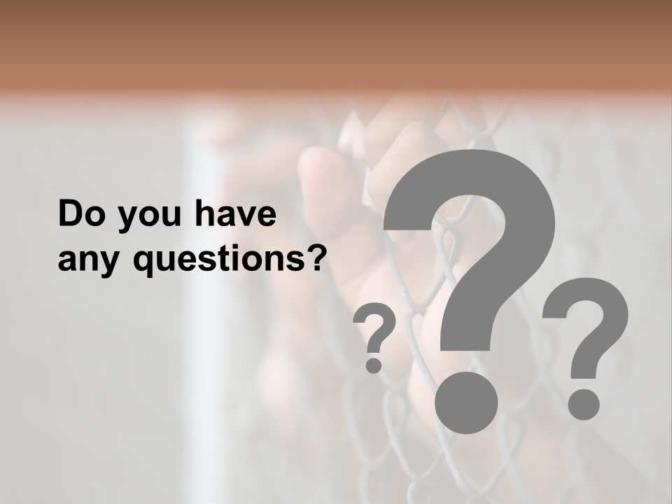 Fear Law Shadow PowerPoint Template