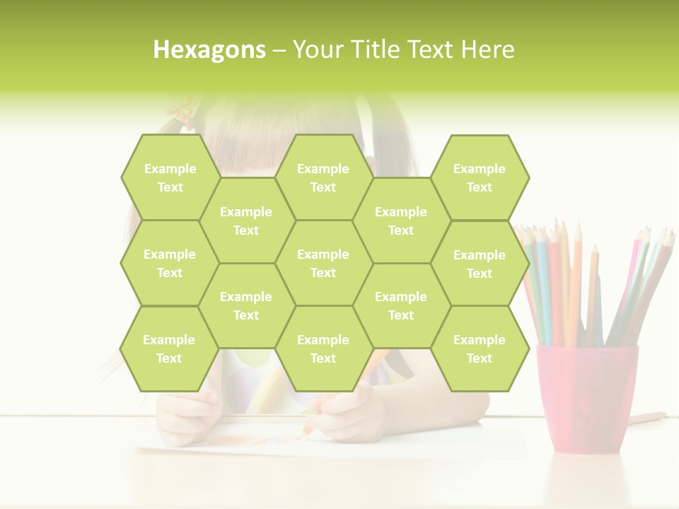 Childhood Preschool Crayon PowerPoint Template