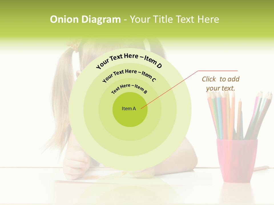 Childhood Preschool Crayon PowerPoint Template