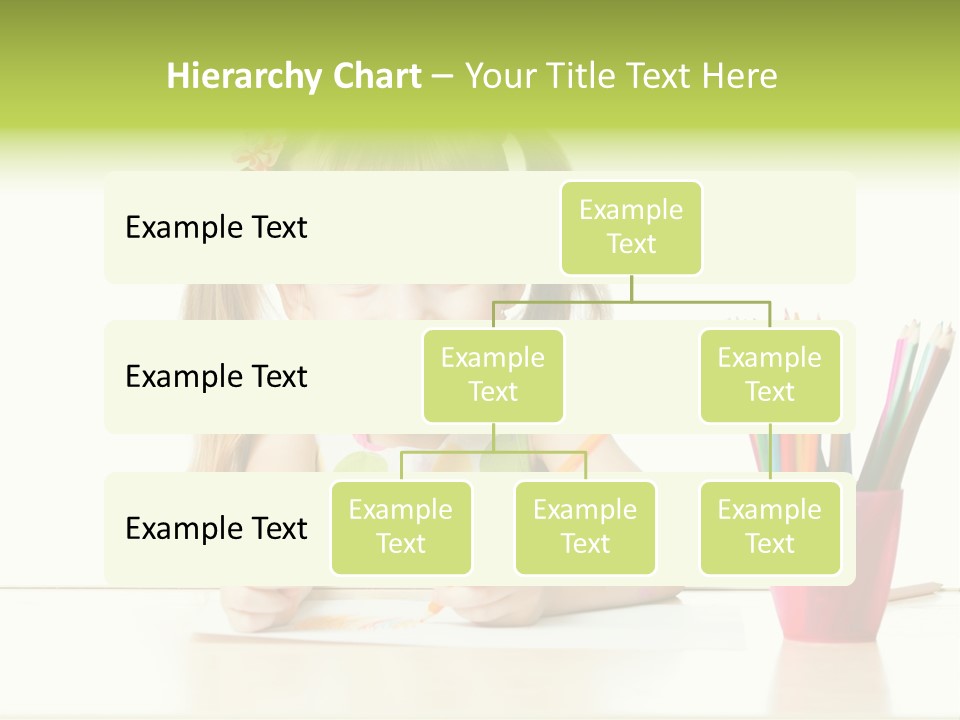 Childhood Preschool Crayon PowerPoint Template