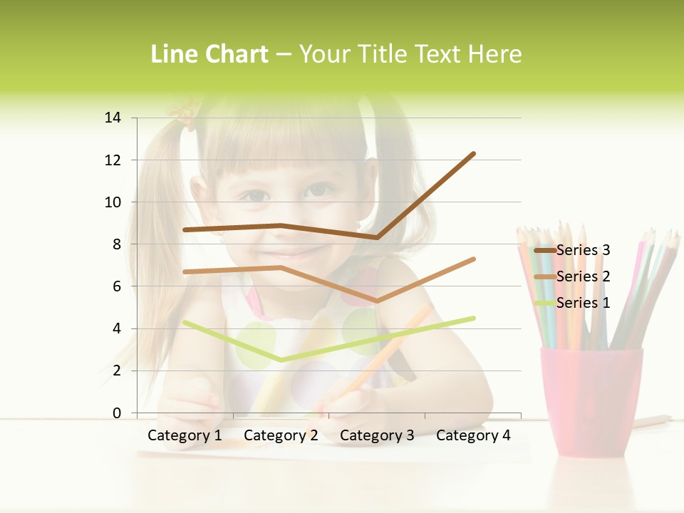 Childhood Preschool Crayon PowerPoint Template