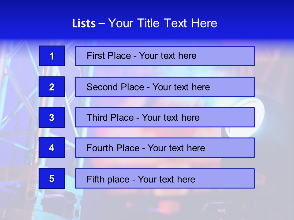 Entertainment Concert Art PowerPoint Template