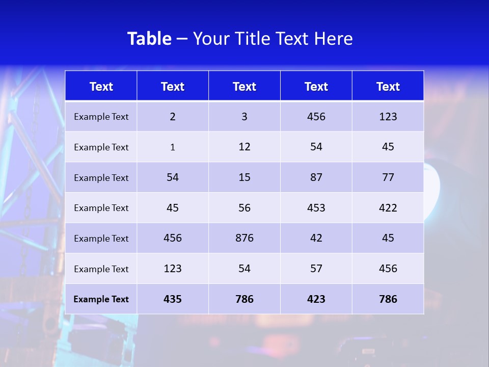 Entertainment Concert Art PowerPoint Template
