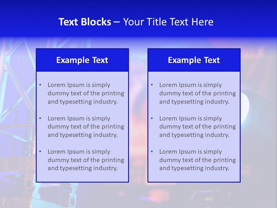 Entertainment Concert Art PowerPoint Template