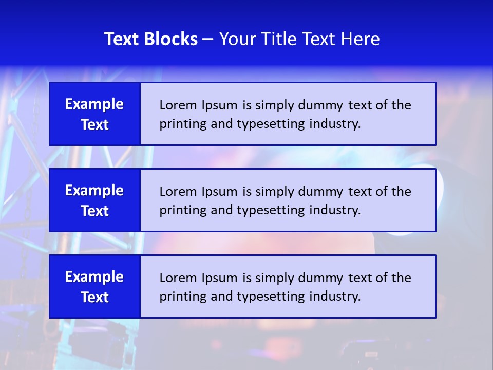 Entertainment Concert Art PowerPoint Template