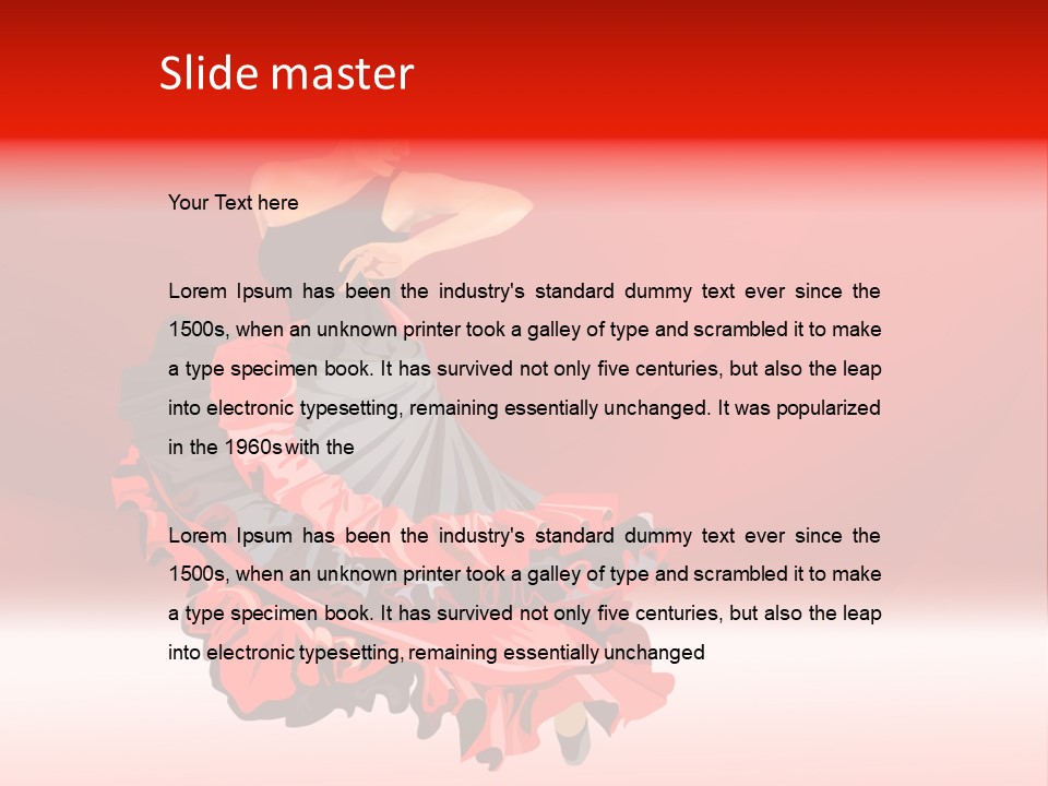 Hot Pattern Background PowerPoint Template