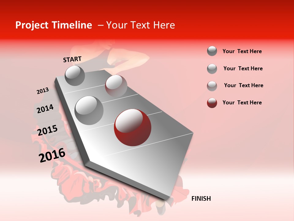 Hot Pattern Background PowerPoint Template