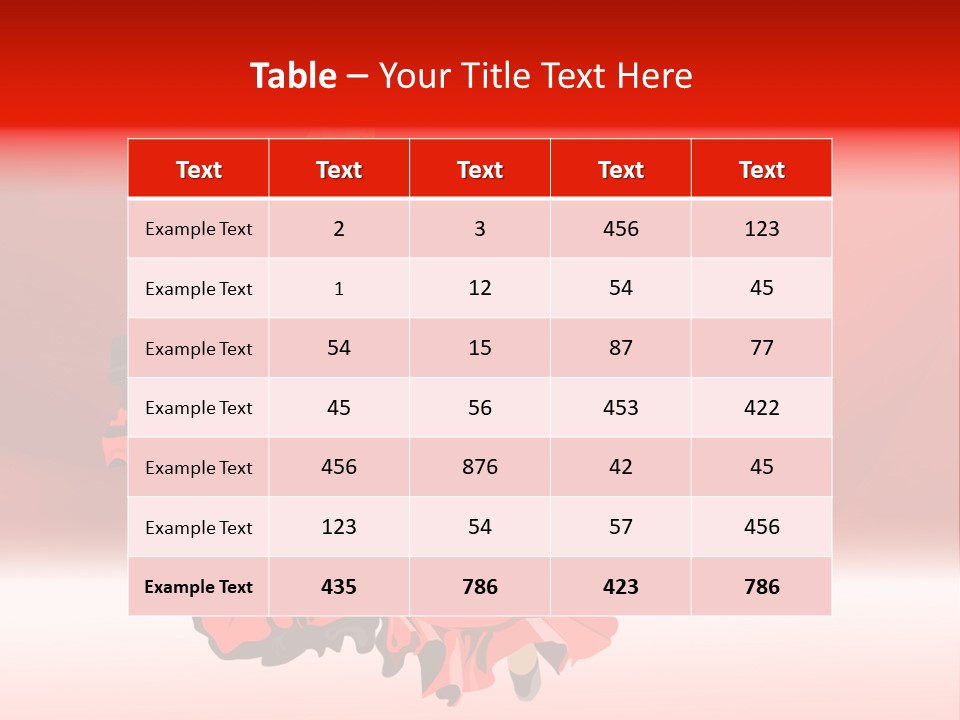 Hot Pattern Background PowerPoint Template