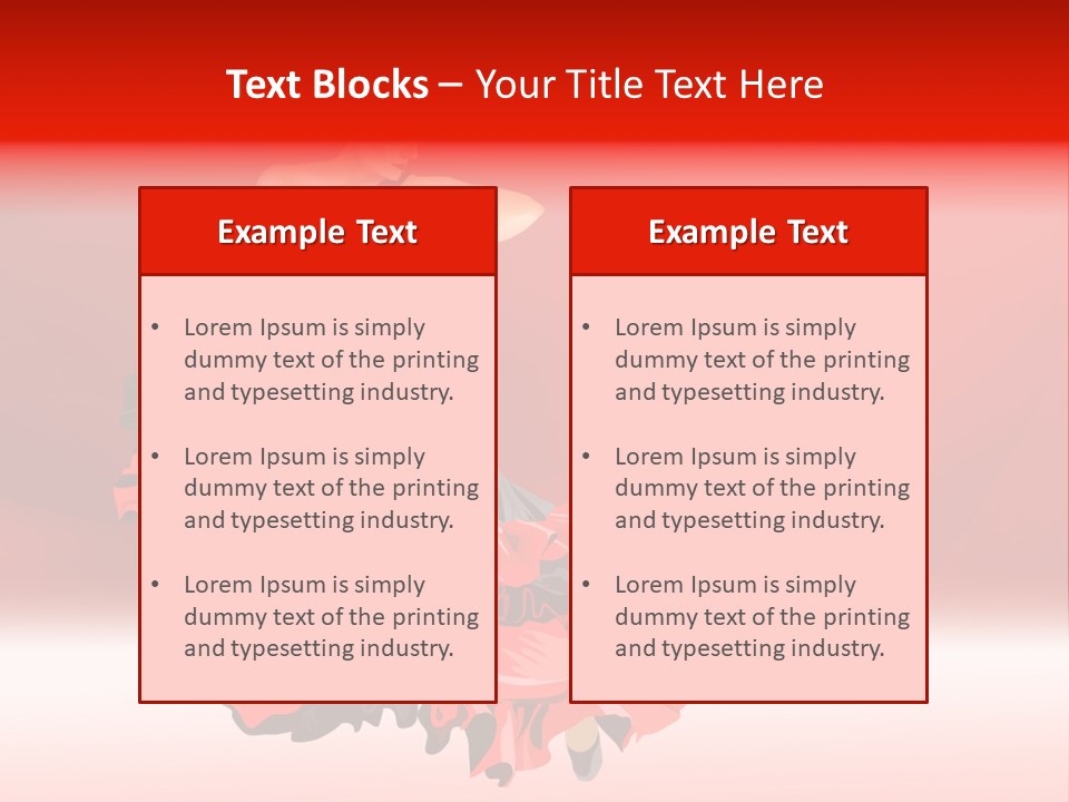 Hot Pattern Background PowerPoint Template