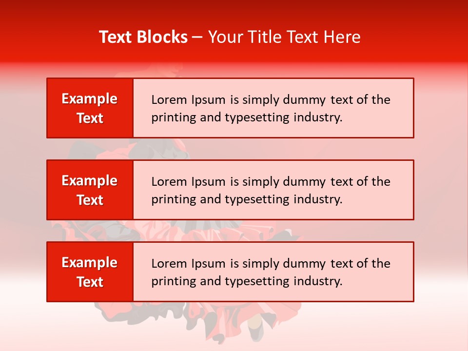 Hot Pattern Background PowerPoint Template