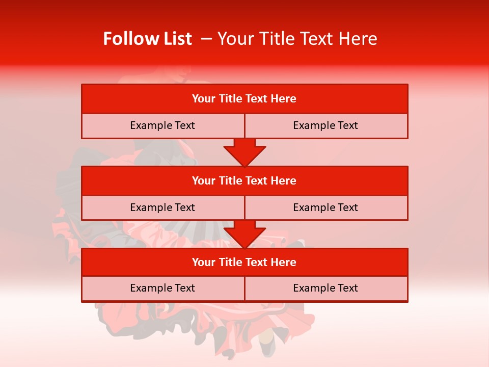 Hot Pattern Background PowerPoint Template