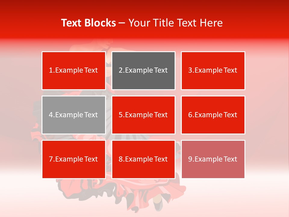 Hot Pattern Background PowerPoint Template