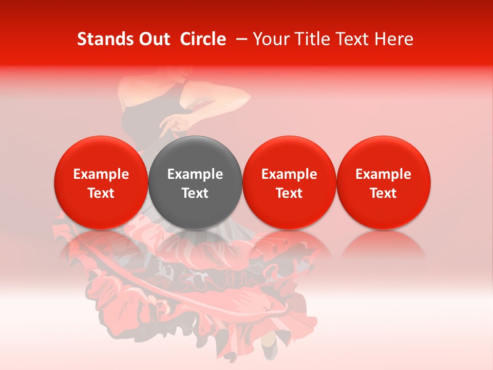 Hot Pattern Background PowerPoint Template