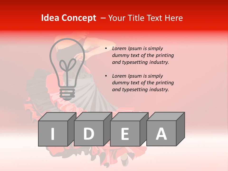 Hot Pattern Background PowerPoint Template