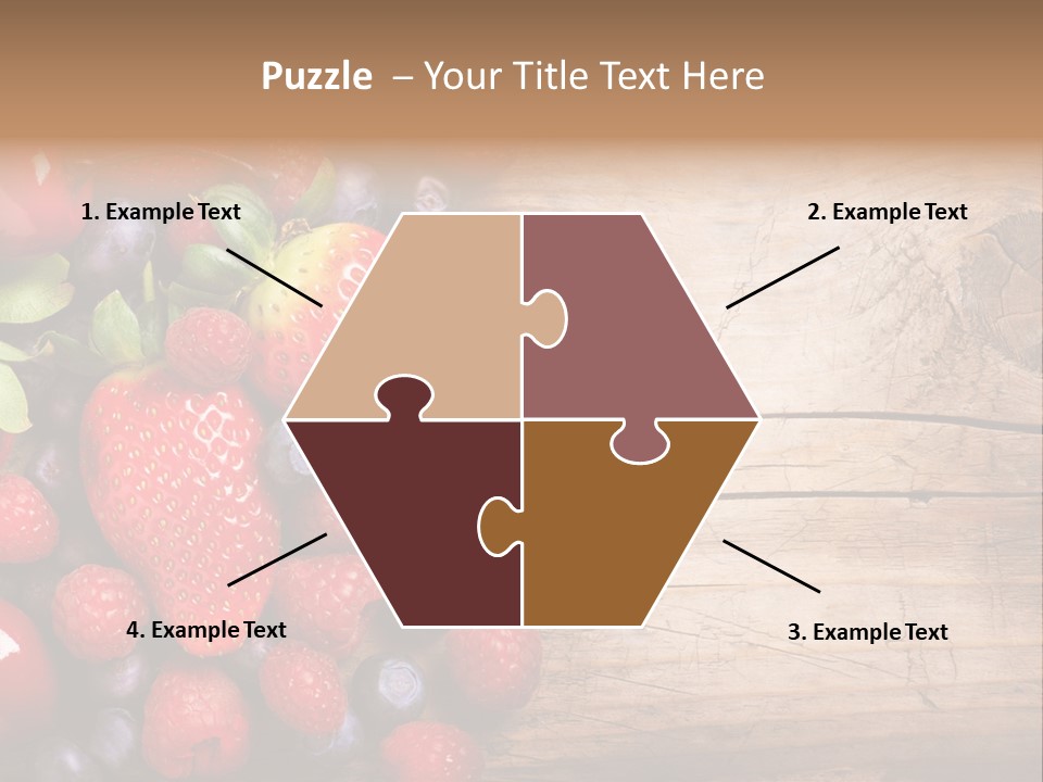 Care Wooden Mixed PowerPoint Template