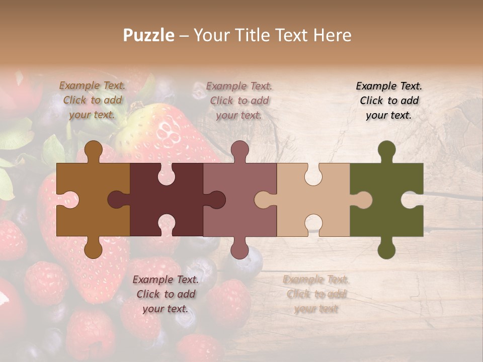 Care Wooden Mixed PowerPoint Template